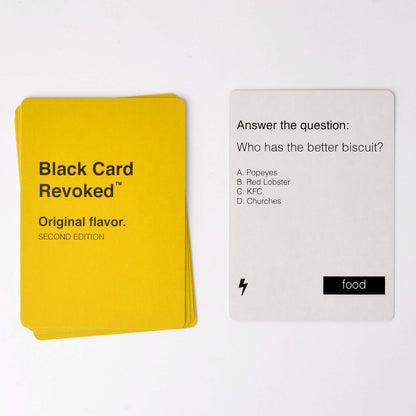 Black Card Revoked: Second Edition - America’s #1 Black Culture Trivia Game | Card Game for Adults | Fun for The Cookout, Game Night & The Holidays