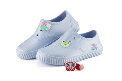 Lily Frilly Rubber Kovers Light Blue