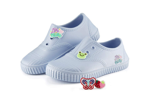 Lily Frilly Rubber Kovers Light Blue