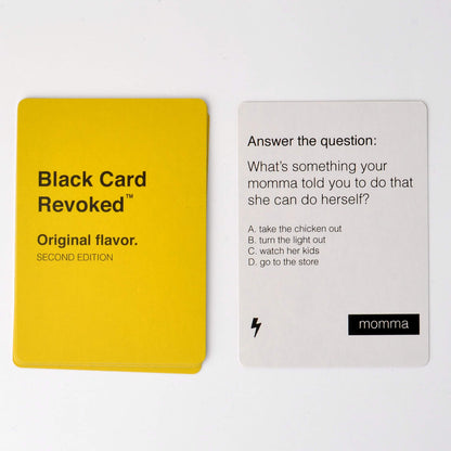 Black Card Revoked: Second Edition - America’s #1 Black Culture Trivia Game | Card Game for Adults | Fun for The Cookout, Game Night & The Holidays