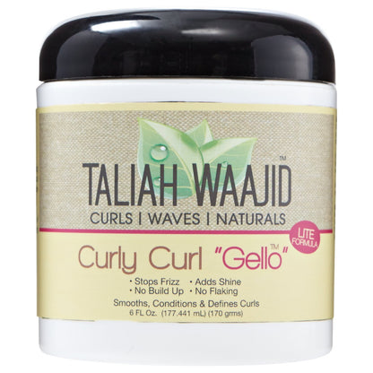 Taliah Waajid Curly Curl Gelo, Conditioning And Hydrating Gel 6 Oz