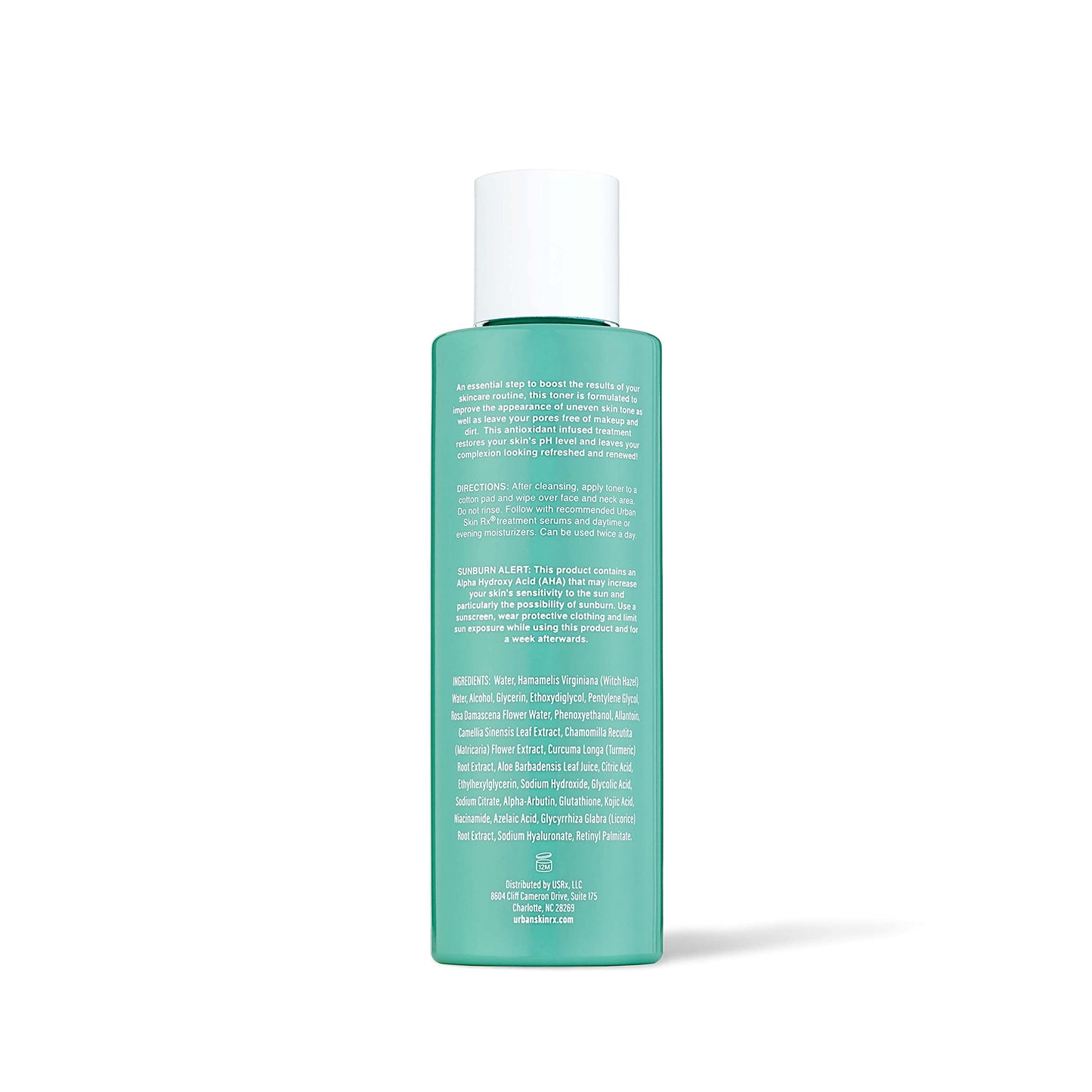 Witch Hazel Brightening & pH Balancing Toner, USRx®, Clarifies Pores, Improves The Appearance of Uneven Skin Tone, Formulated with Antioxidants, Niacinamide and Alpha Hydroxy Acids, 4.5 Fl Oz