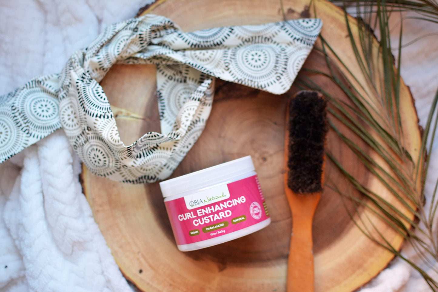 OBIA Naturals Hair Care Curl Enhancing Custard - 12oz