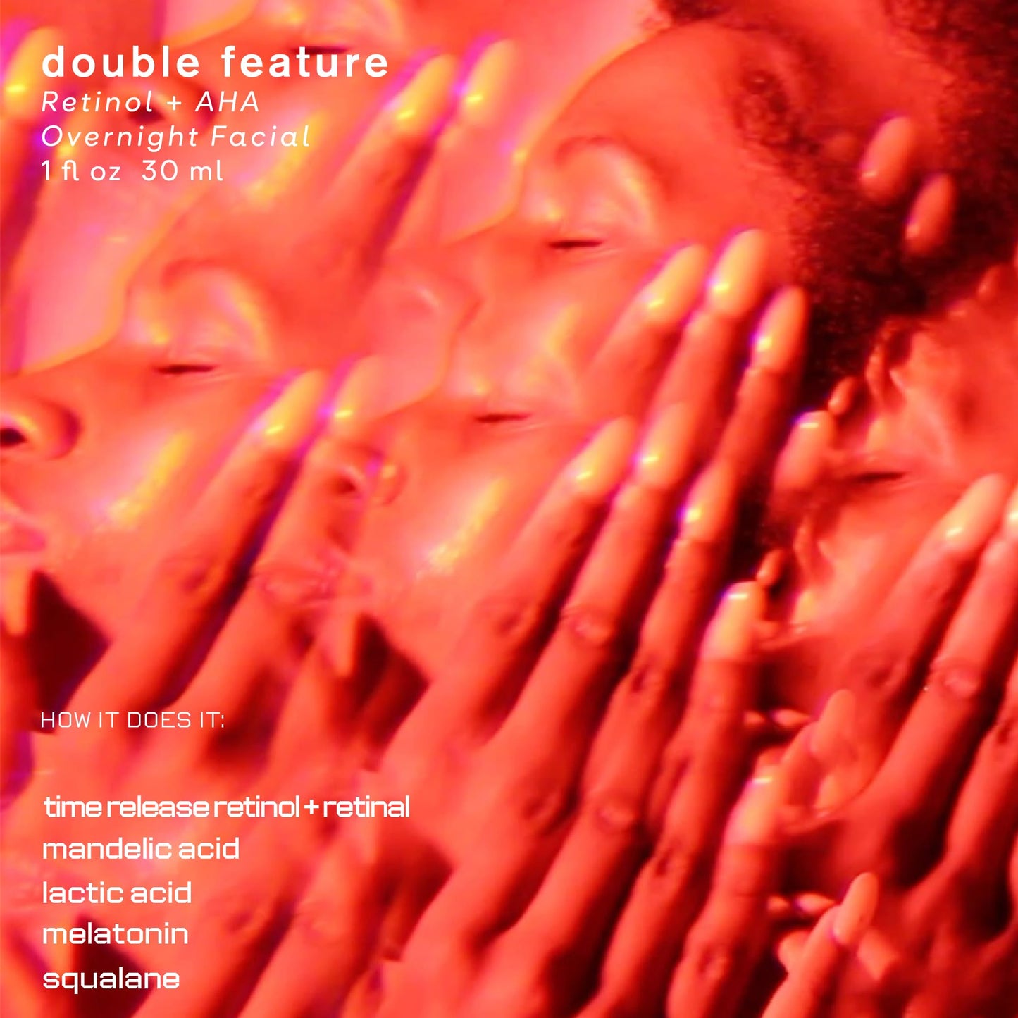 epi.logic Double Feature | Retinol + AHA Overnight Facial 30 ml / 1 fl oz