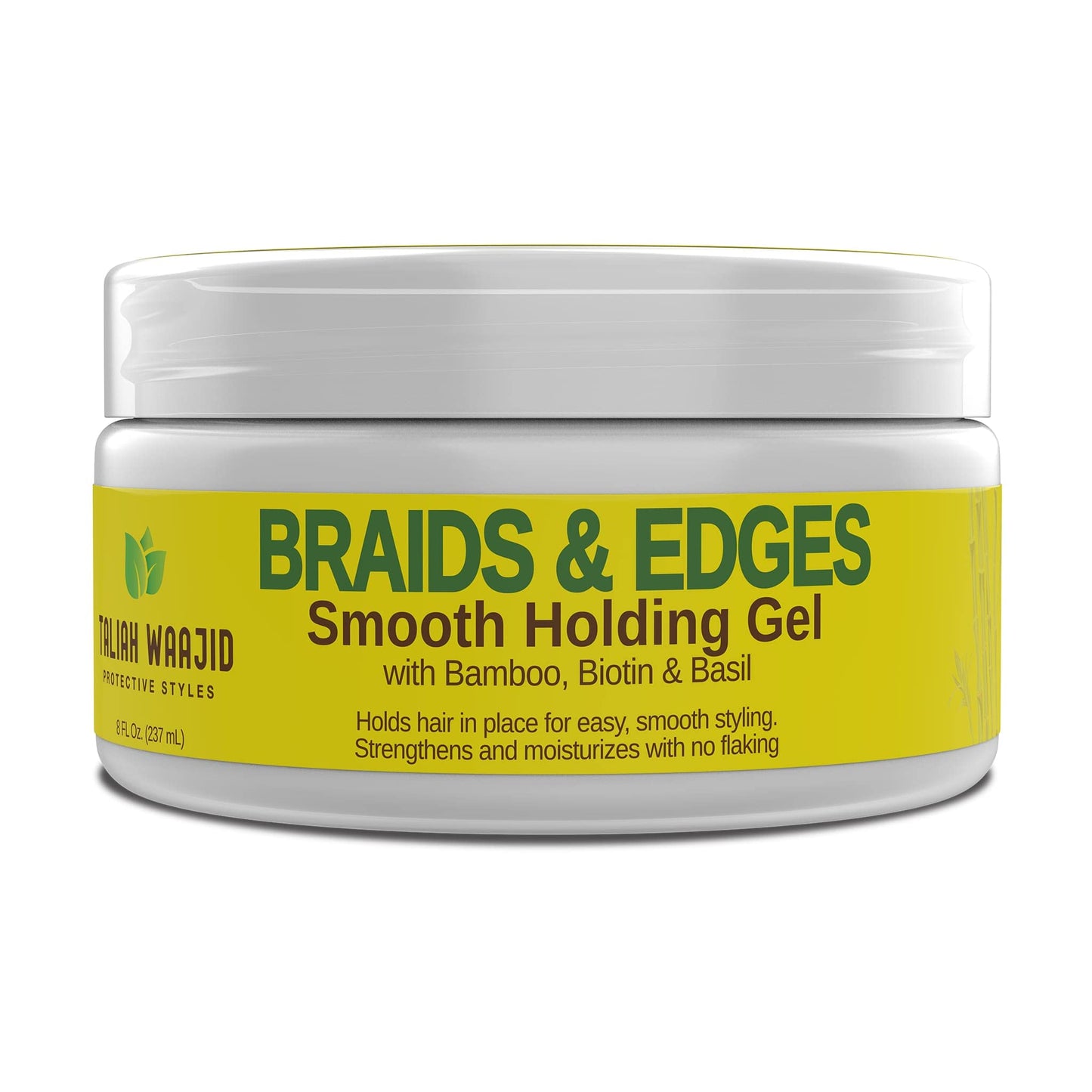 Taliah Waajid Protective Styles Braids & Edges Smooth Holding Gel | Extreme Hold, Smooths & Tames Frizz | No Flaking or Drying 8oz