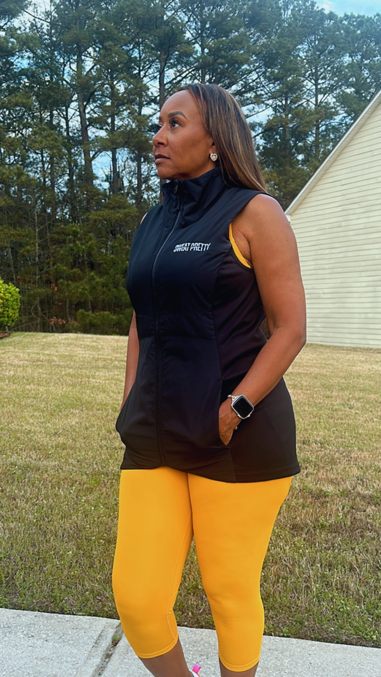Sweat Pretty "Empowered" Lightweight Vest - Limited Edition
