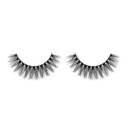 LUNA MAGIC Muńeca Faux Mink Lashes, Multipack, Natural Everyday Wear, Reusable, Wispy & Natural, Cruelty Free, 13MM, 4 Pairs