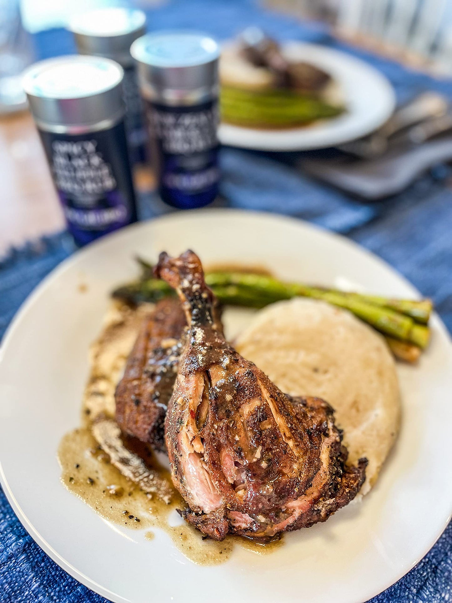 French Seasoning Gift Set | Tastes of France | Artisanal Spice Blends Six Pack | Non GMO, All Natural | No MSG, Gluten, Soy, Nuts | Small Batch, Hand Made Seasonings | No Artificial Ingredients, Ultra Premium | Made in USA | GLP-1 Friendly | Magnetic Tins