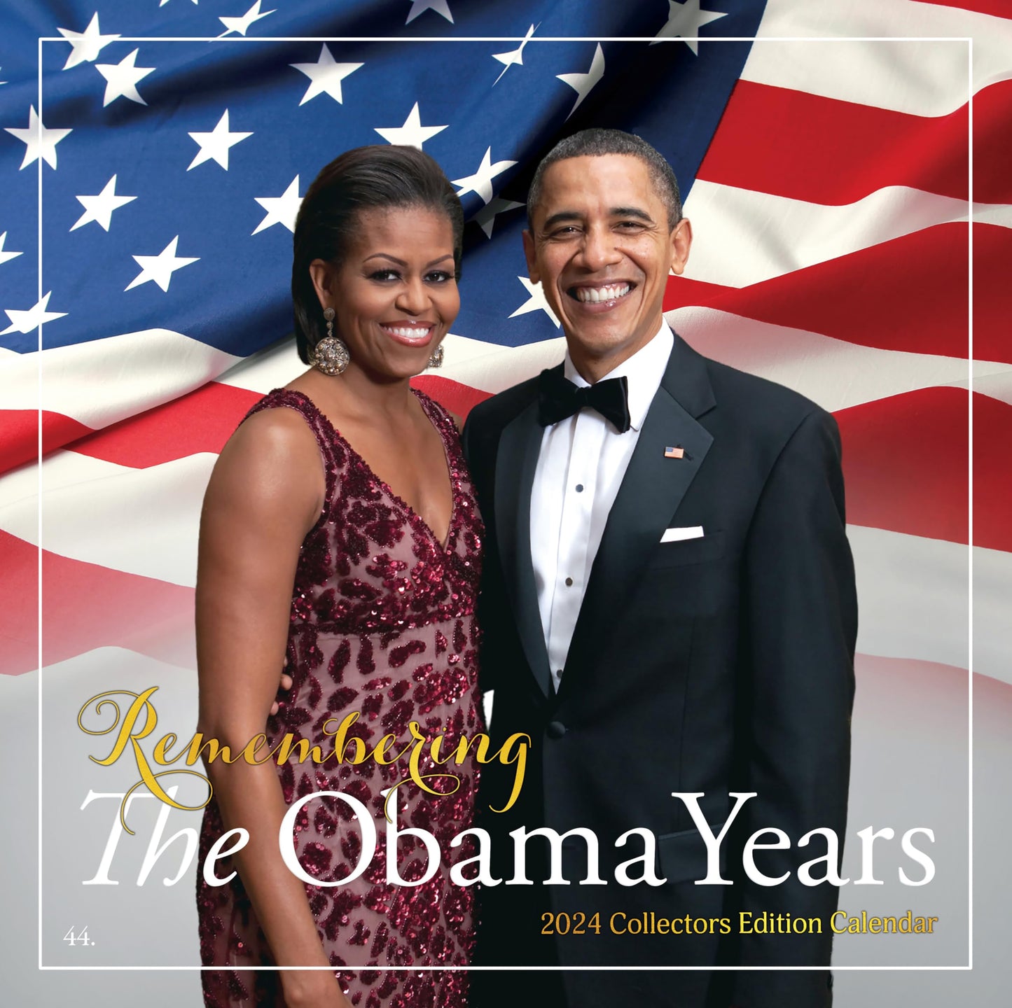 2024 African American Monthly Wall Calendar, Shades of Color: The Obama Years, Highlighting Black Culture Through Beautiful Art, 12 by 12 Inches (24OB)