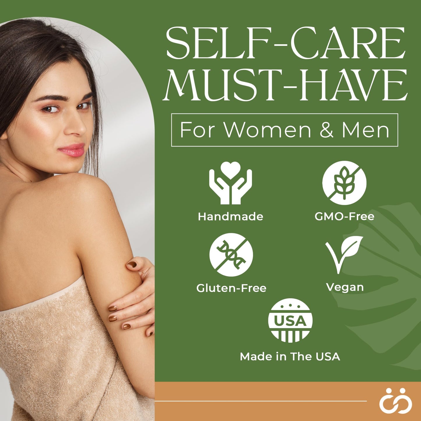 Exfoliating Body Scrub and Face Scrub, Dark Spot Remover for Scars and Stretch Marks, Helps Avoid Ingrown Hair, Hyperpigmentation 12 oz - For Sensitive Skin