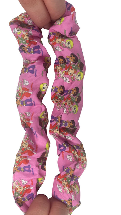 Girls Hair Scrunchies - Ouchless Ponytail Holders - 3-Piece Set | Perfect for Kids, Girls, and Toddlers