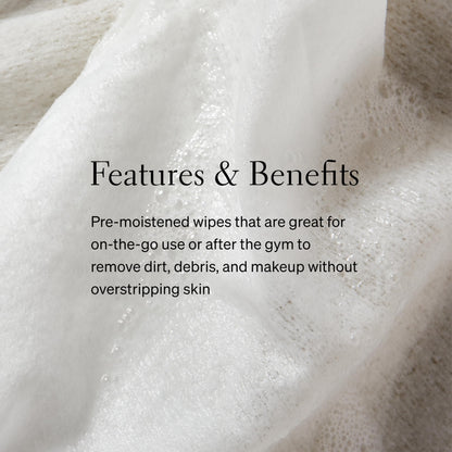 Loved01 Cleansing & Exfoliating Bundle, Salicylic Acid Cleansing Wipes & Hydrating Exfoliating Cleanser (2-Pack 6 Oz Cleanser & 48-Pack Wipes)