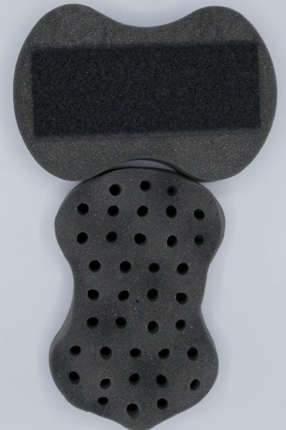 Nudred Replacement Sponge for the Wooden Interchangeable Hair Sponge, For Black Men & Women With Natural, Afro Hair, Large Holes to Twist and Curl Freeform Dreads, Coils, Curls, Twists & Beards
