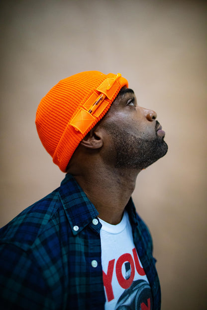 Dungeon Forward Tactical Beanie - Hypercolor - Solar Orange