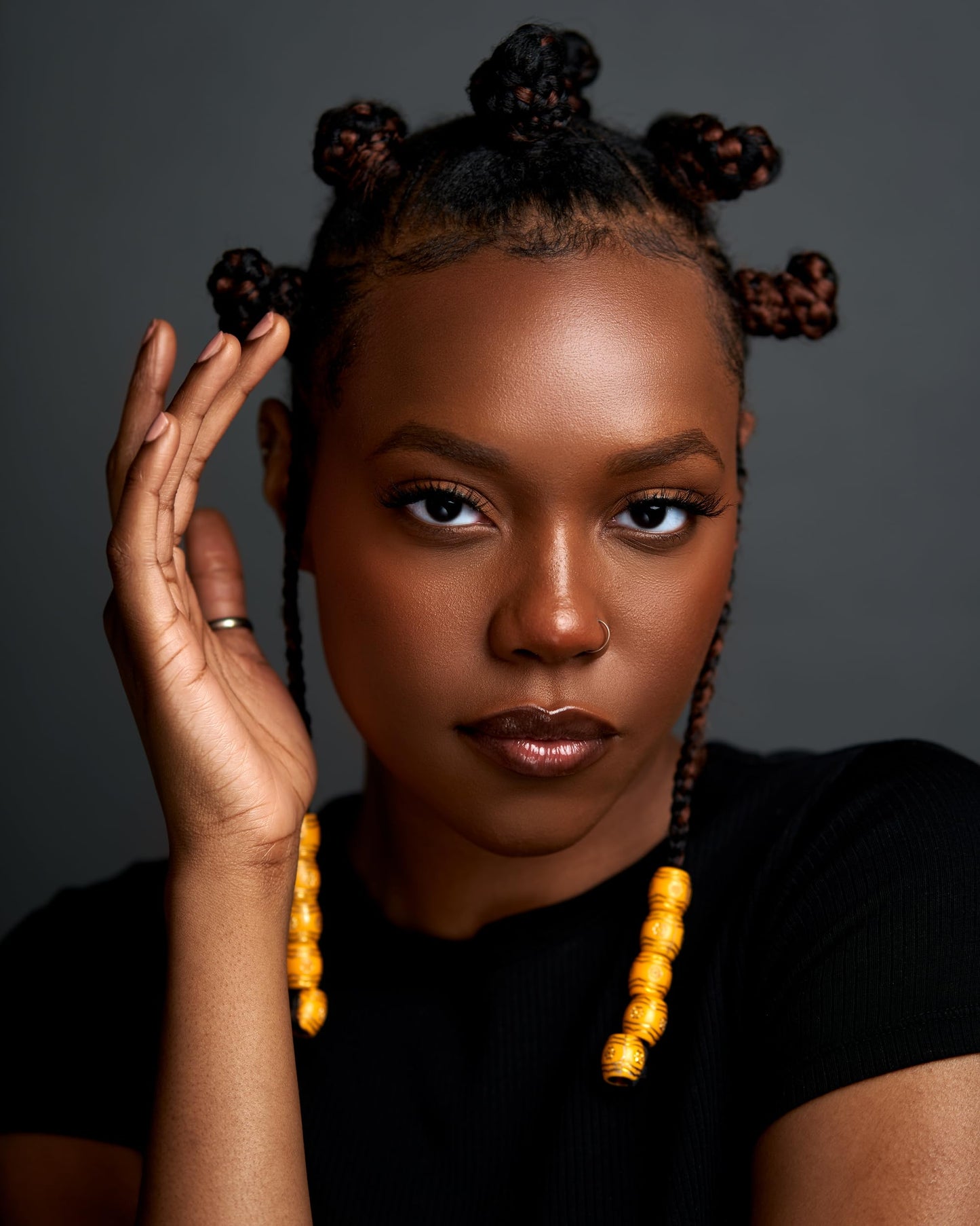 Dosso Beauty 3 Pack Hypoallergenic Pre-Stretched Braiding Hair, 28 Inches, Itch-Free, Fast Drying, Hot Water Set, Light-weight-85g, Synthetic, Soft textured,Color- (#1B/30)