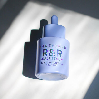 Undefined Beauty R&R Scalp Serum to Revitalize, Nourish, Strengthen for healthy hair infused with clinically proven Peptides, Rosemary, Ashwagandha, Saw Palmetto, Amla, Niacinamide