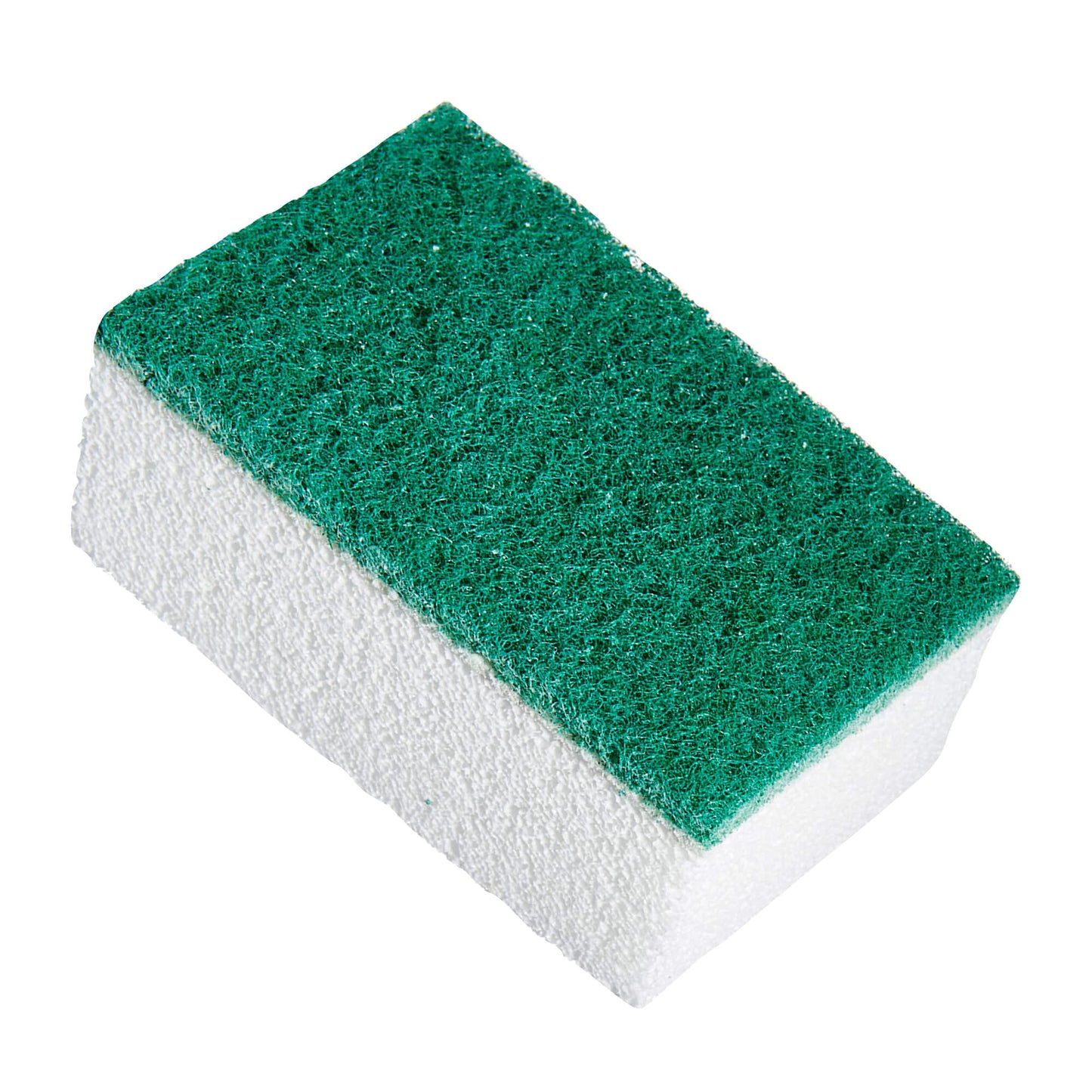 COMPAC HOME Magic-Stone Kitchen Cleaner Scrub - 2-Sided Scouring Stone, Easily Removes Stubborn Food Grime, Grease, 4 Count, White/Green