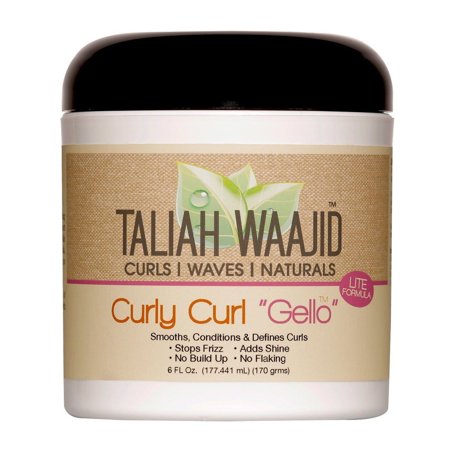 Taliah Waajid Curly Curl Gelo, Conditioning And Hydrating Gel 6 Oz