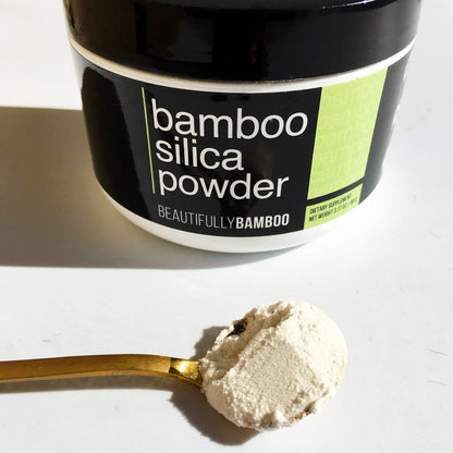 Bamboo Silica Extract Power [Hair, Skin & Nails -150 Servings] - Beautifully Bamboo
