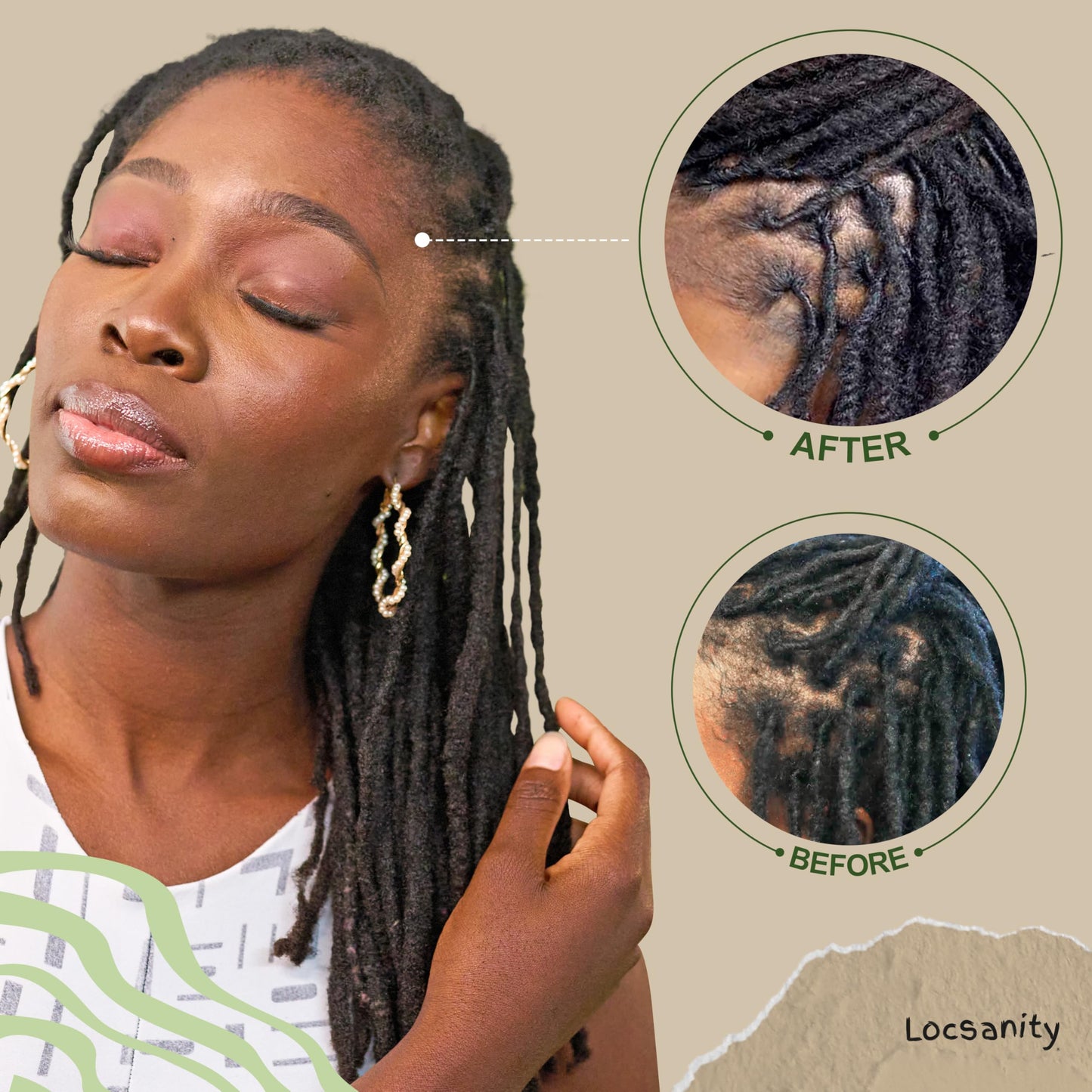 Locsanity Dreadlock Retightening and Interlocking Tool Kit for Sisterlocks, Microlocks, Small Locs, and Medium Locs – Metal Hair Tools for Dreads, Braids, and Locs Maintenance