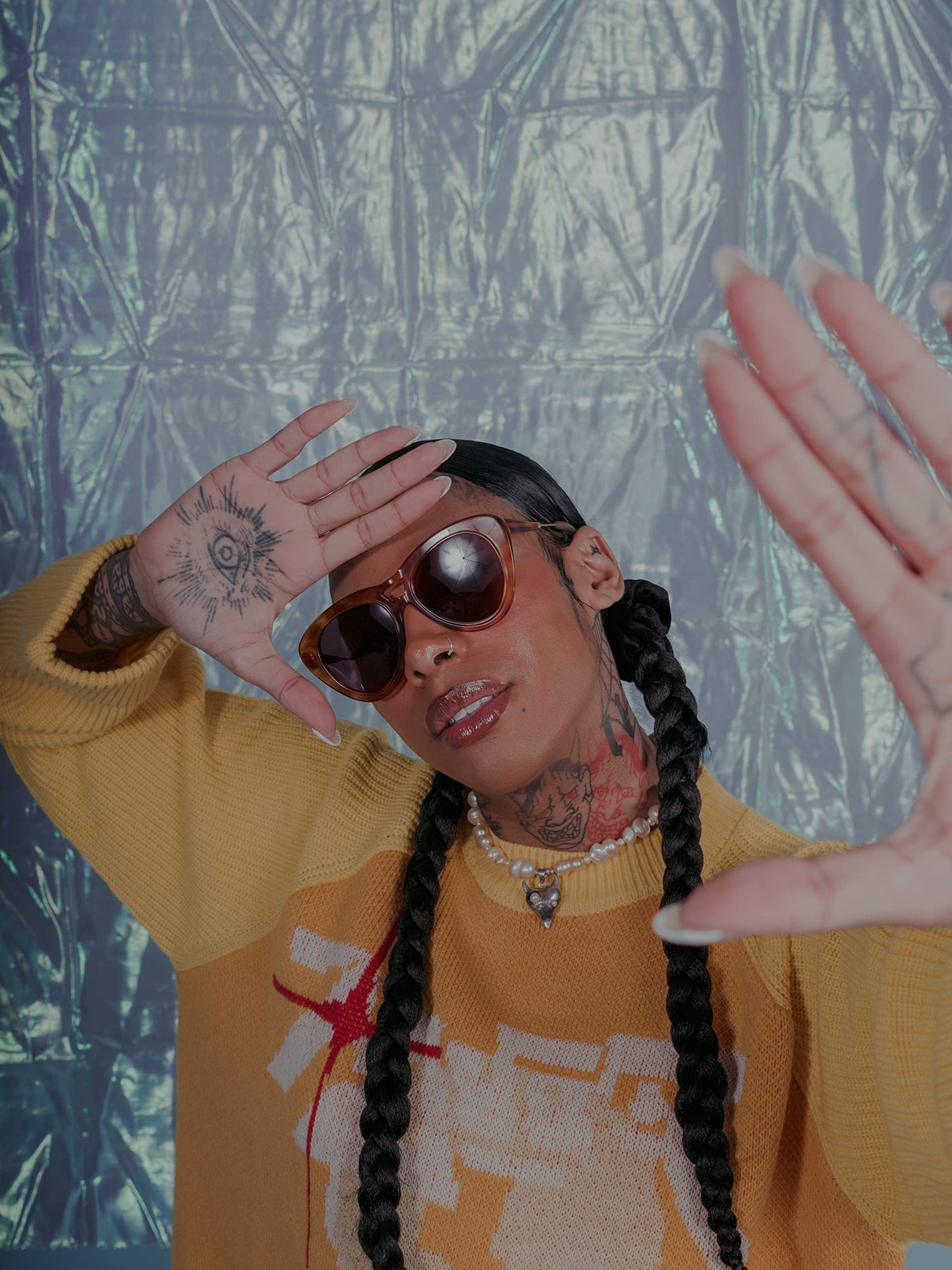 Coco and Breezy Moxi Cat Eye Sunglasses, 104/Blonde Tortoise, 53mm, 19mm, 145mm