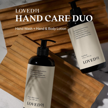Loved01 Hand & Body Lotion, John Legend Skincare, Fragrance-Free, Daily Lightweight Cream, Formulated with Shea Butter & Vitamin E, 2-Pack (15 oz each)