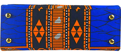 2Chique Boutique Women's Ankara Print Fashion Handbag, ADAOBI