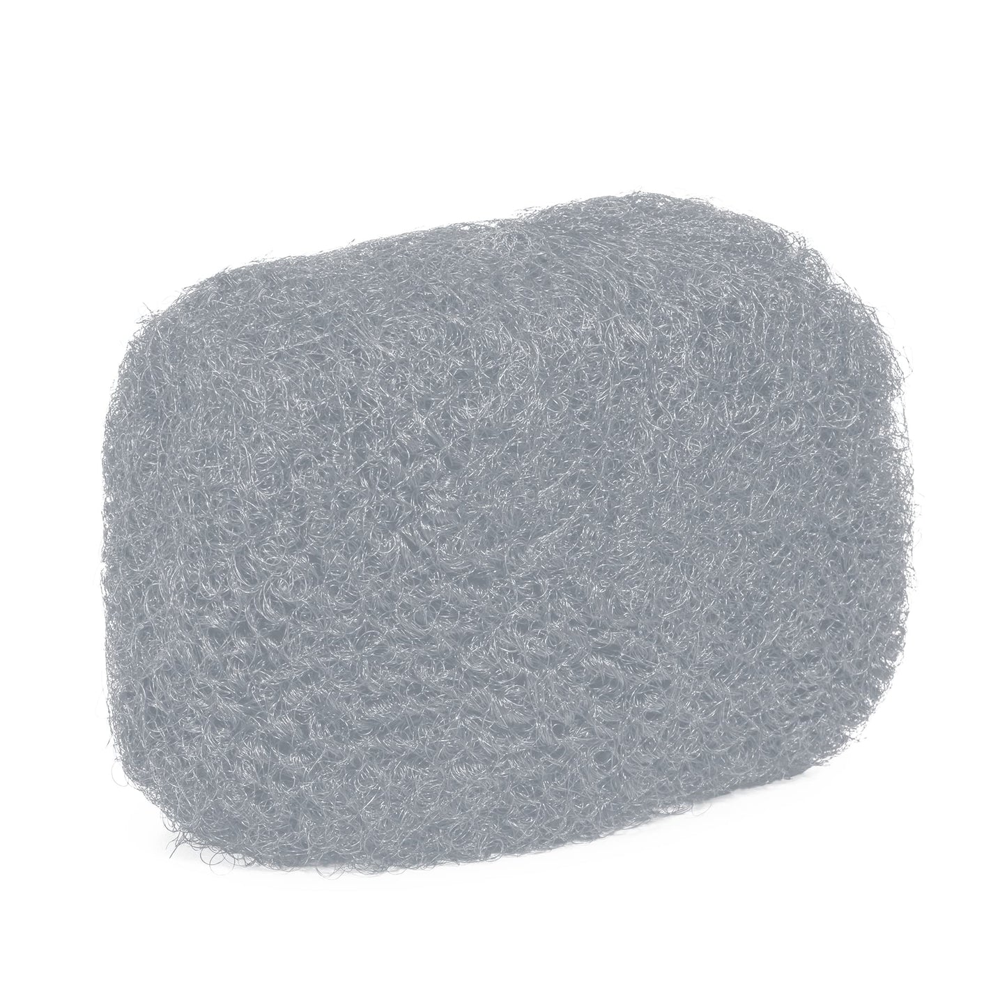 Locsanity Afro Kinky 100% Bulk Natural Human Hair - Braiding Hair for Dreadlocks, Loc Repair, Dreadlock Extensions, Twists, Braids - 8 Inches Long, 1 Oz - 100% Grey