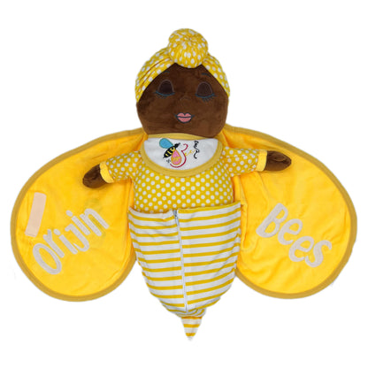 Orijin Bees Nu'Bee Plush Baby Doll (Yellow)