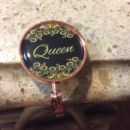 Shades of Color Purse Hanger, Queen, 2.5 x 1.73 inches (PH142)