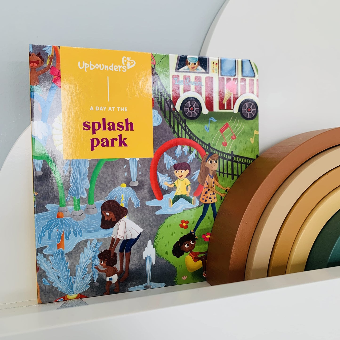 Upbounders: A Day at The Splash Park - Board Book, Multi