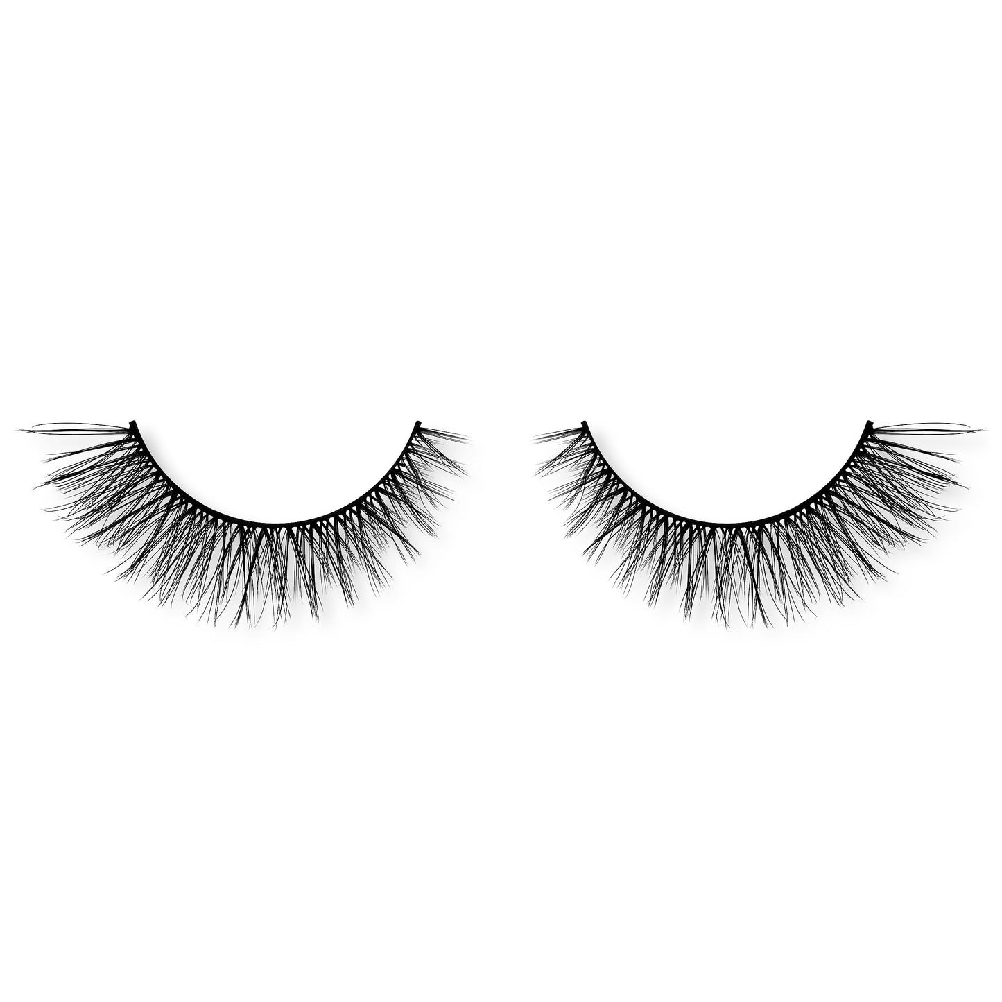 LUNA MAGIC Corazón Faux Mink Lashes, Multipack, Wispy & Light, Reusable, Cat Eye & Natural, Cruelty Free, 14MM, 4 Pairs