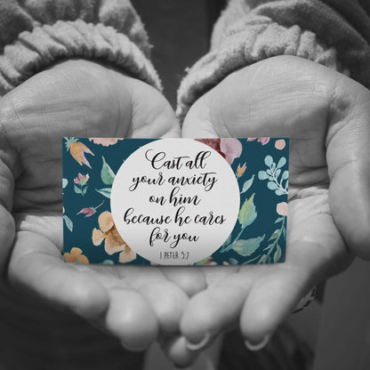 Dessie Prayer Cards - 63 Mini Scripture Cards with Assorted Bible Verses. Perfect for Women's Bible Studies, Daily Devotional for Women and Inspirational Christian Gift for Women