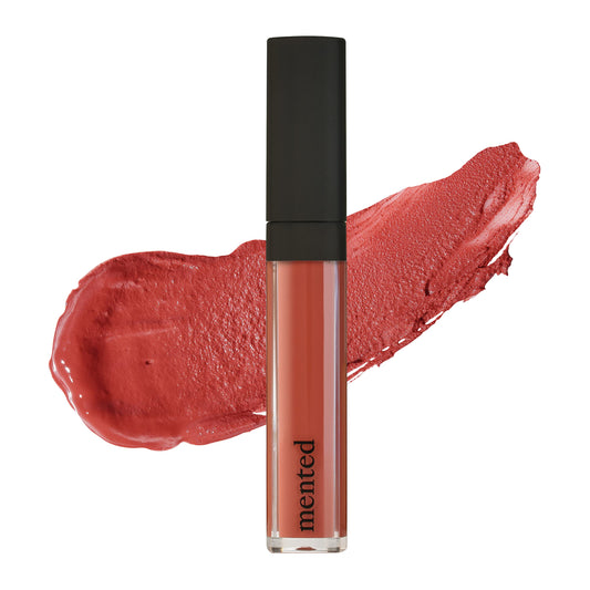 Mented Cosmetics Liquid Lipstick - Vegan Lipstick - Matte Red Lipstick for Women - Long Wear Lipstick - Red Lipstick Long Lasting Smudge Proof - Peachy Keen