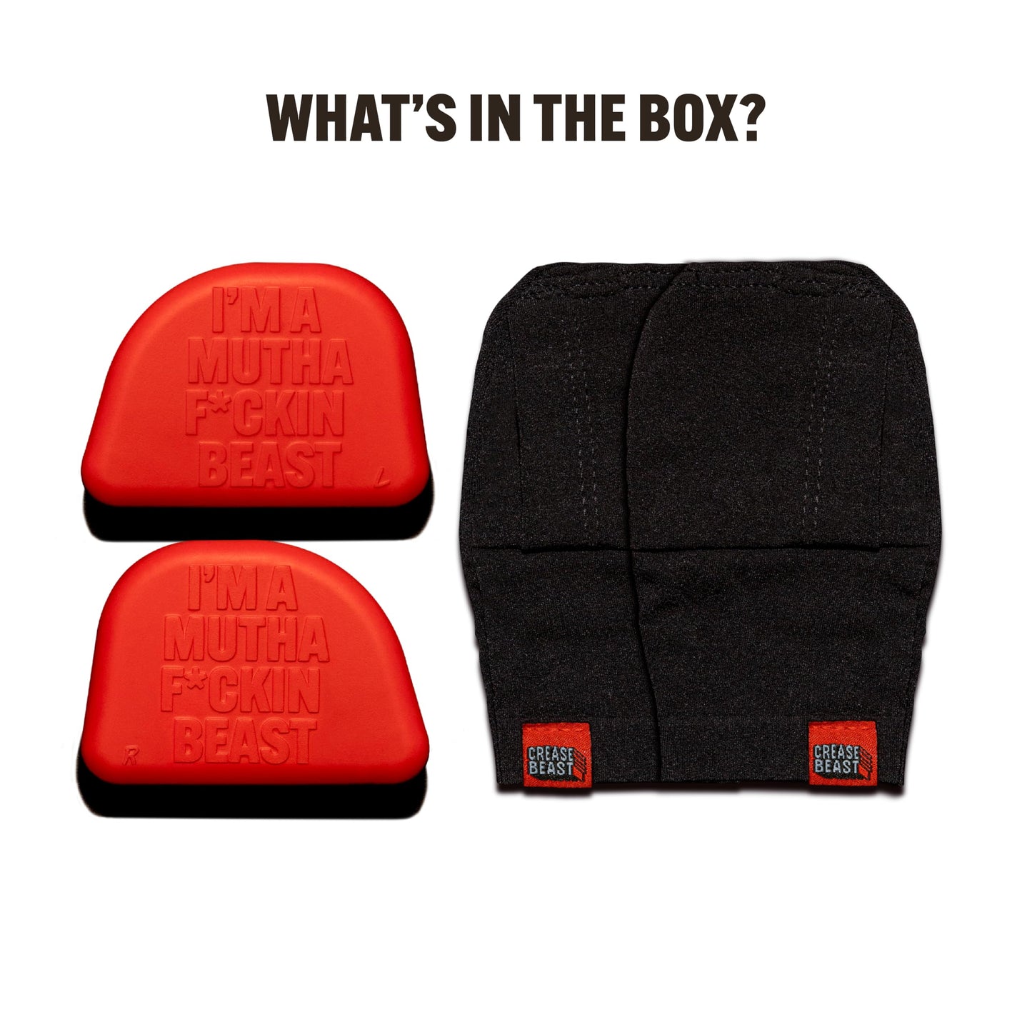 Crease Beast Memory Foam Shoe Crease Protector - Stops Creases in New & Old Shoes - For Jordan’s, Dunks, Air Force for Men’s Sizes 9-12.5 - Standard