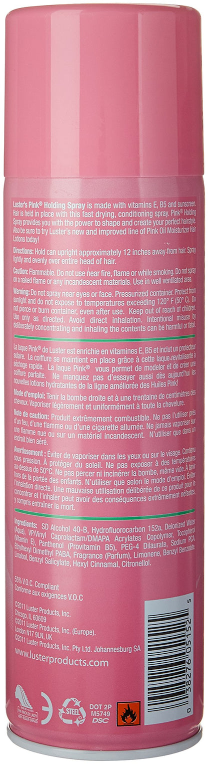 Luster's Pink Holding Spray, 11.5 Ounce