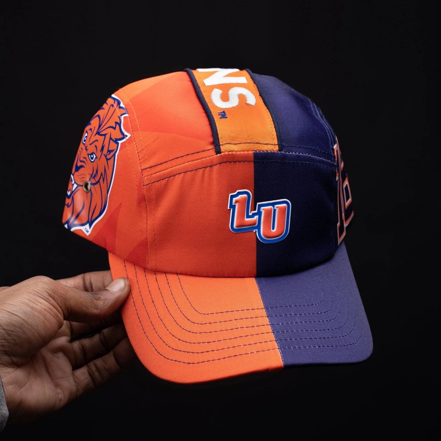 Dungeon Forward TheYard - Lincoln University - HBCU Hat Blue, Orange