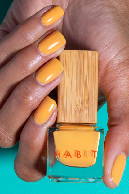 Habit Cosmetics | Vegan, Toxin-Free & Sustainably Packaged Mini Nail Polish Trio - Baby Trio - 0.3 oz (Bahama Mami)
