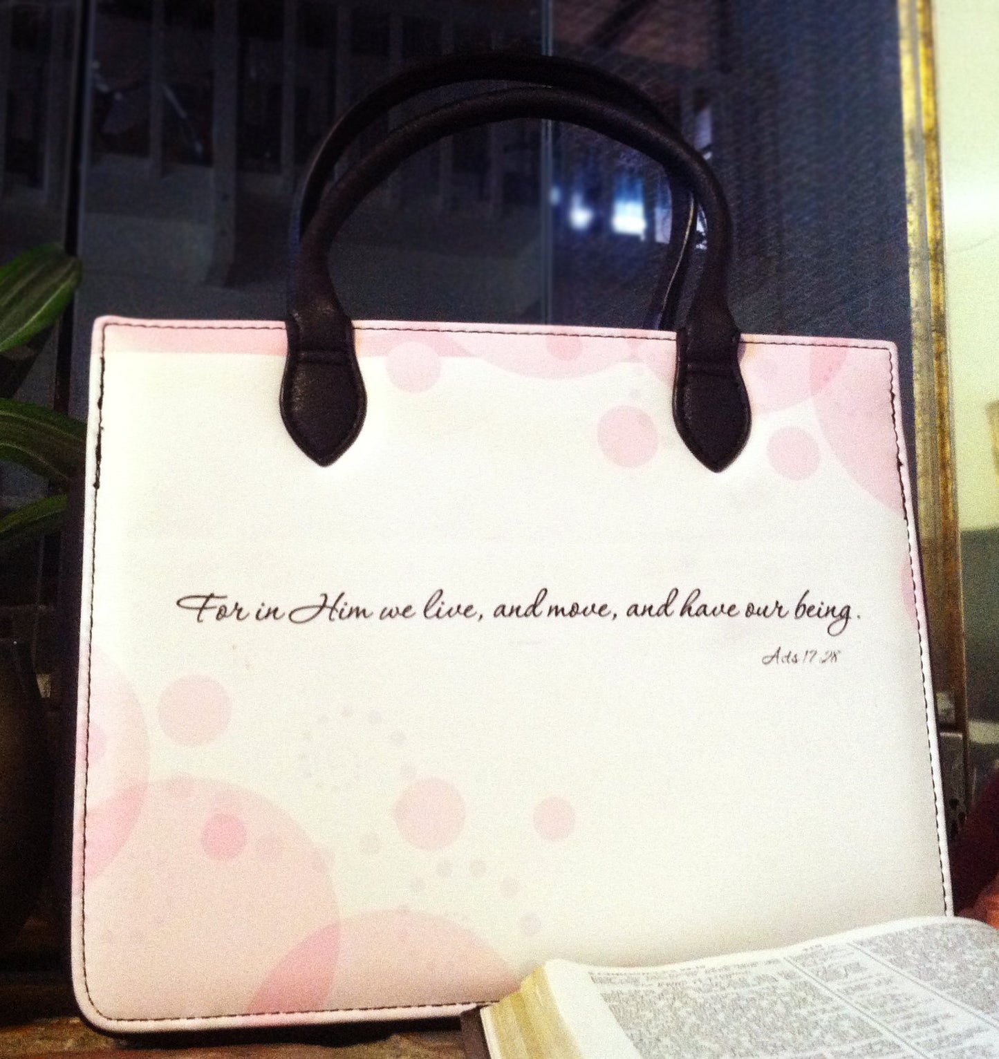 Shades of Color Faithful, Fierce and Fabulous Bible Bag (BB03)