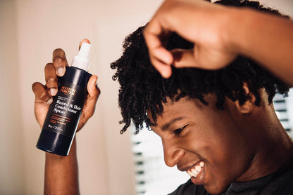 Scotch Porter Leave-in Conditioner Spray for Men | Daily Hydration Leave-In Beard & Hair Conditioner Spray | Non-Toxic Ingredients, Free of Parabens, Sulfates & Silicones |8oz – 2 Pack