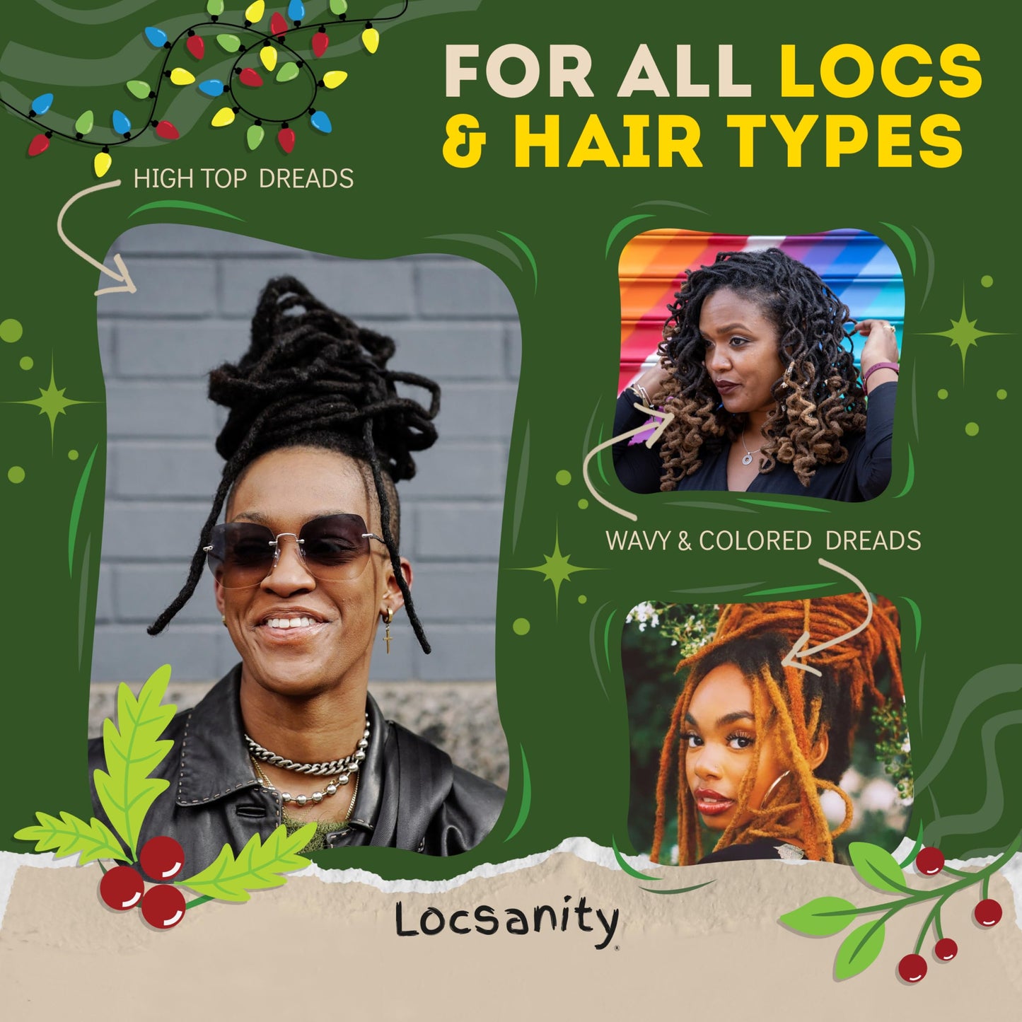 Locsanity Passion Fruit Conditioning and Styling Hair Gel – Braiding Gel for Dreadlocks, Twists and Sisterlocks, Loose Natural Hair, and All Types of Locs