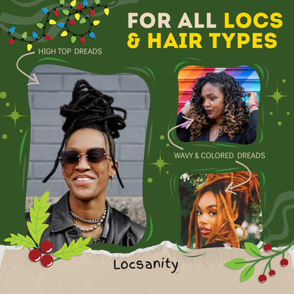Locsanity Passion Fruit Conditioning and Styling Hair Gel – Braiding Gel for Dreadlocks, Twists and Sisterlocks, Loose Natural Hair, and All Types of Locs