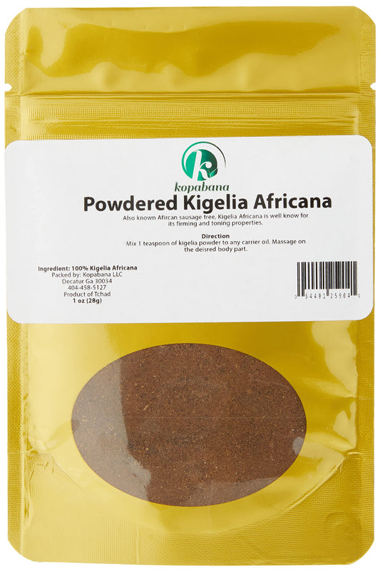 Kopabana Kigelia Africana | Africana Kigellia | Sausage Tree Fruit | Sausage Tree powder for men and women enhancement | 1oz