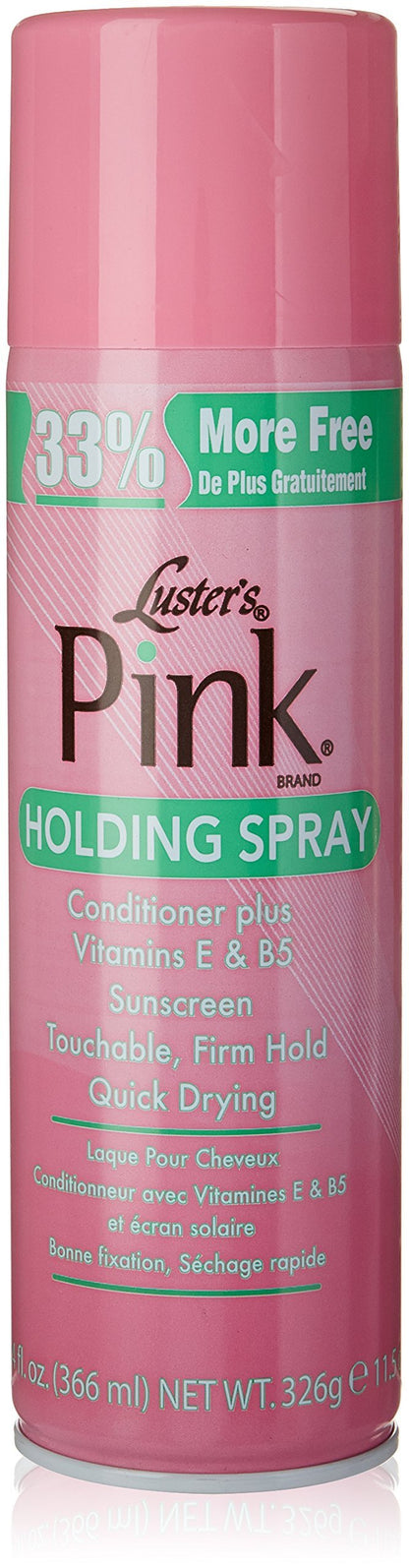 Luster's Pink Holding Spray, 11.5 Ounce