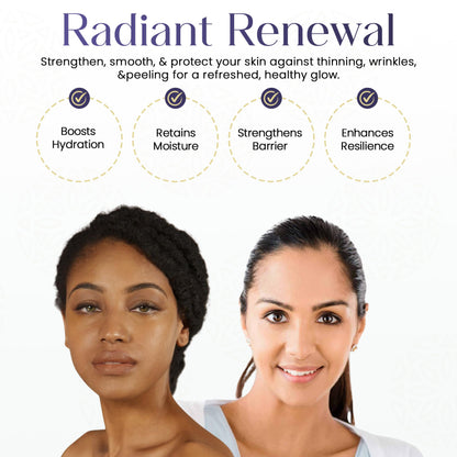 Shea Radiance Restorative & Nourishing Hydrating Body Lotion - deeply hydrating and lightweight lotion formulated with a restorative blend of Tremella