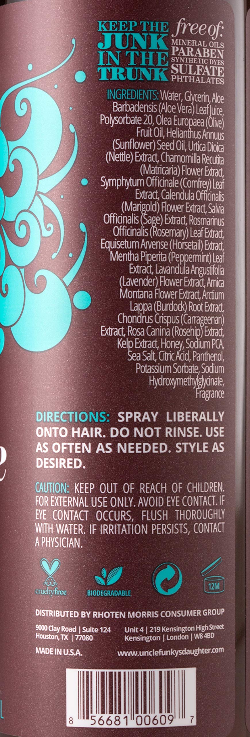 Uncle Funky's Daughter Midnite Train Leave-In Conditioner