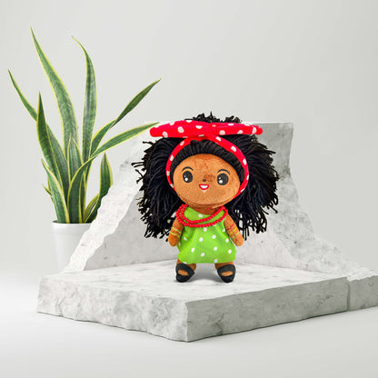 Locsanity Mascot Ali and Al Plush Dreadlock Dolls (Ali)