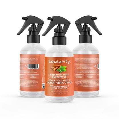 Locsanity Cinnamon Mint Eucalyptus Scalp Soothing & Conditioning Spray