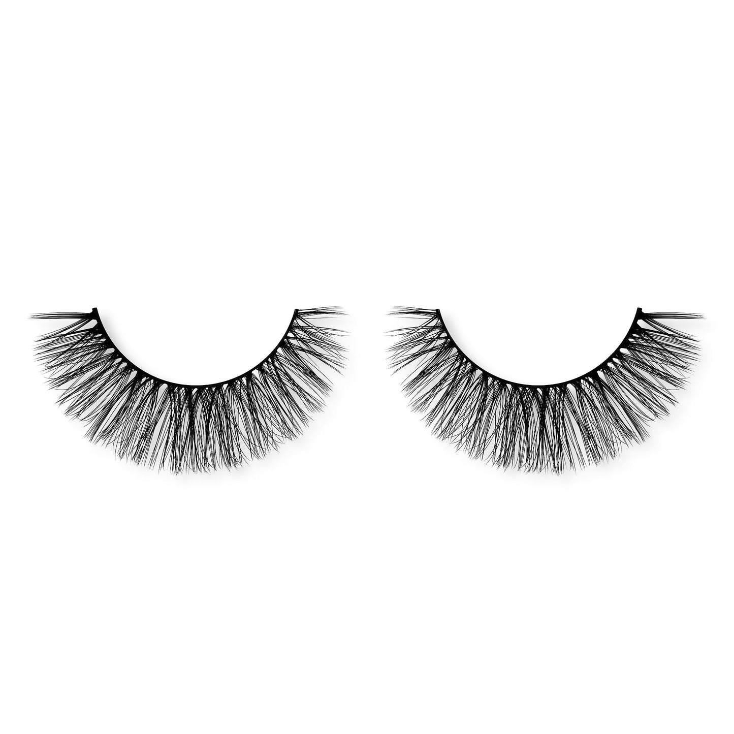 LUNA MAGIC Hermosa Faux Mink Lashes, Multipack, Voluminous 3-D Curl, Reusable, Wispy & Natural, Cruelty Free, 13MM, 4 Pairs