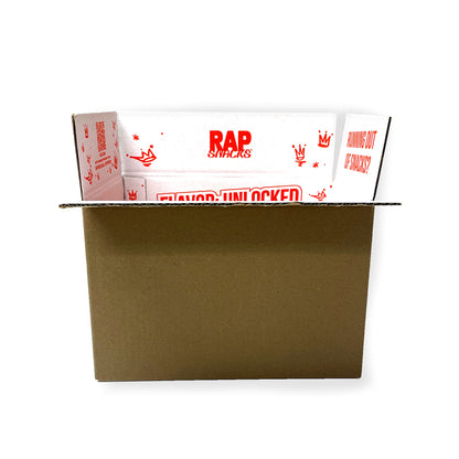 Rap Snacks Boosie Louisiana Heat Cheese Puffs 2.5 Oz Bags-Pack of 6